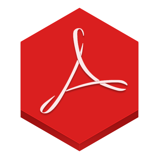 Adobe Reader Icon 512x512 png
